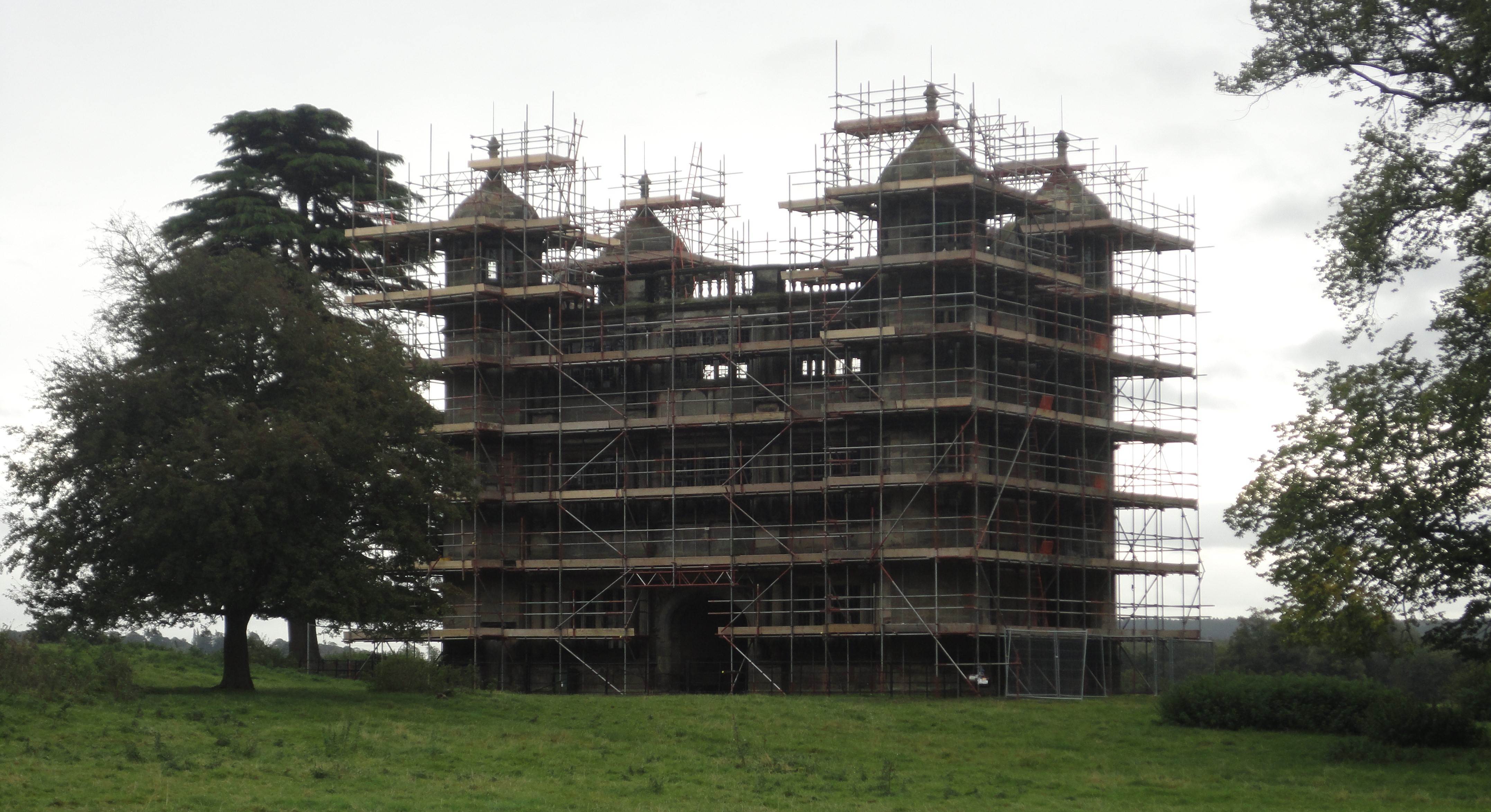 Tixall Gatehouse, Staffordshire - Scaffolding contractor West Midlands - Heritage