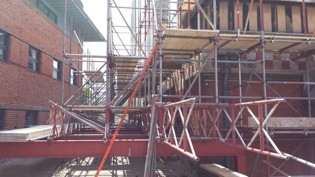 Tamworth Scaffolding: SWAN WING, RSC