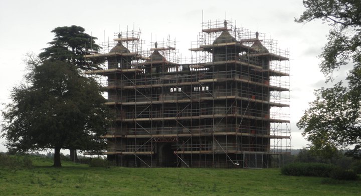 Tamworth Scaffolding: Tixall Gatehouse, Staffordshire